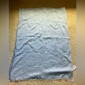 NWT: Banana Republic Scarf: Blue/Gray